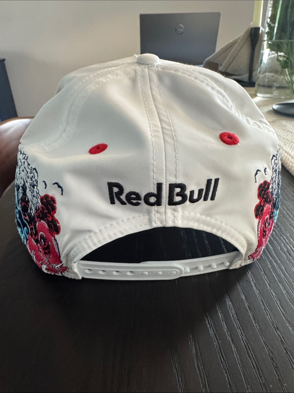 Oracle Red Bull Racing White Baseball Cap - Picture 2 of 2